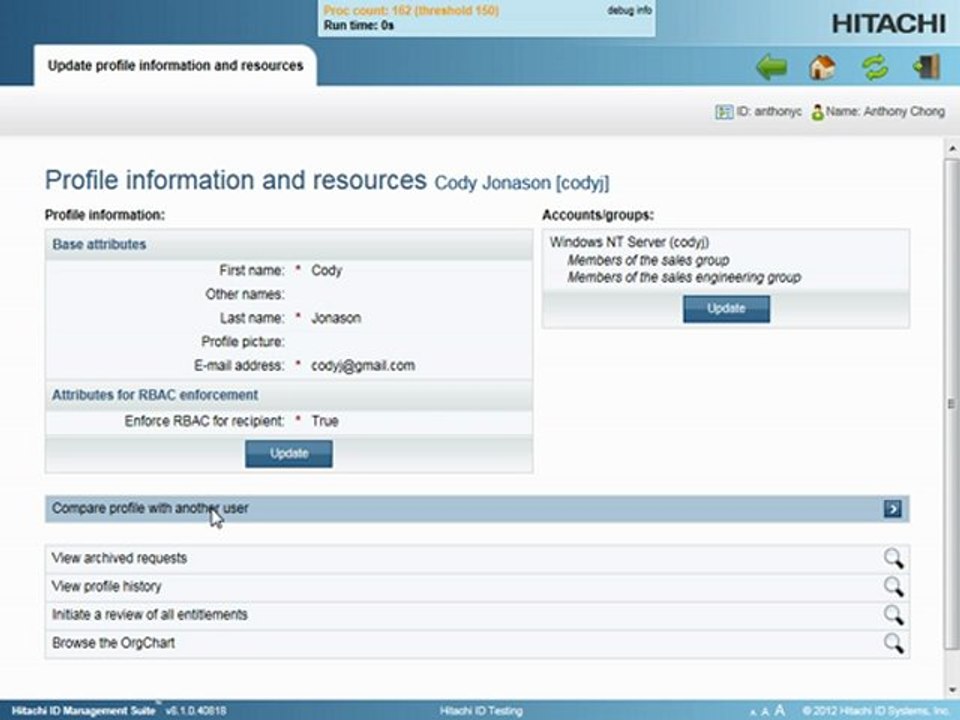 Model-after user interface