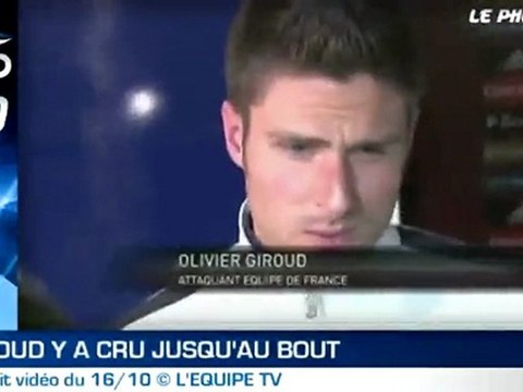 Zap Info : Giroud, c'est pas Brandao !