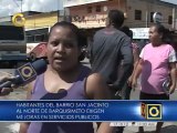 Habitantes de San Jacinto trancaron la autopista Barquisimeto-El Cují