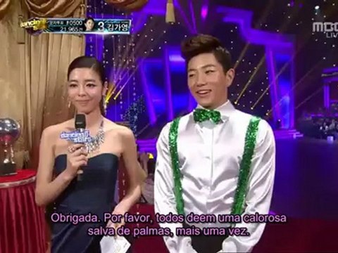 120622 Cut de HyoYeon no DWTS2 - 08º episódio (legendado)