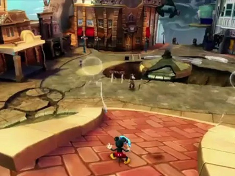 Epic Mickey : Le retour des héros (PS3) - Paint and Thinner Gameplay