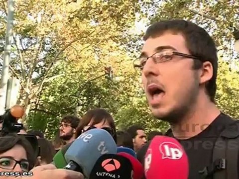Miles de estudiantes secundan la huelga en Valencia