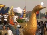 Cambodge : rapatriement de la dépouille de l'ex-Roi et...