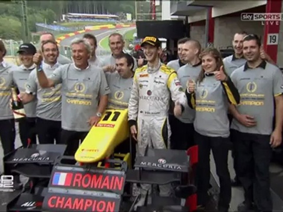 F1 2012 - R16 Korean GP - Qualifying: Grosjean 2013 seat unclear