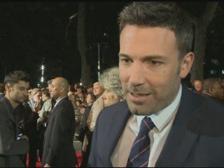 Ben Affleck says UK premiere for Argo "a big deal"