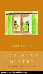 Cooking Book Review: A Fine Balance by Rohinton Mistry