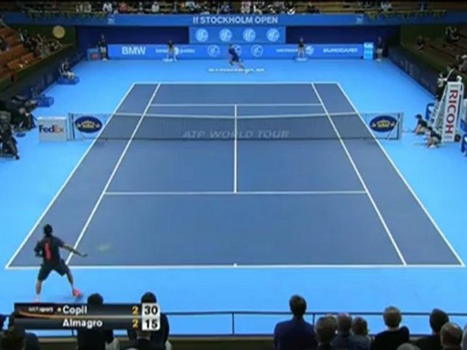 Stockholm: Almagro beißt sich gegen Copil durch