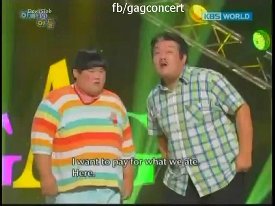 Father & Son Gag Concert E663 ( ENGSUB) 28 September 2012@kbsw