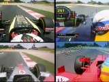 2012 - Spanish GP Lap Comparison #kimi hamilton alonso vettel