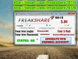 FreakShare FS Premium Account Generator [FREE Download] - October 2012 Update