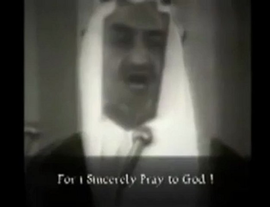King Faisal's Speech