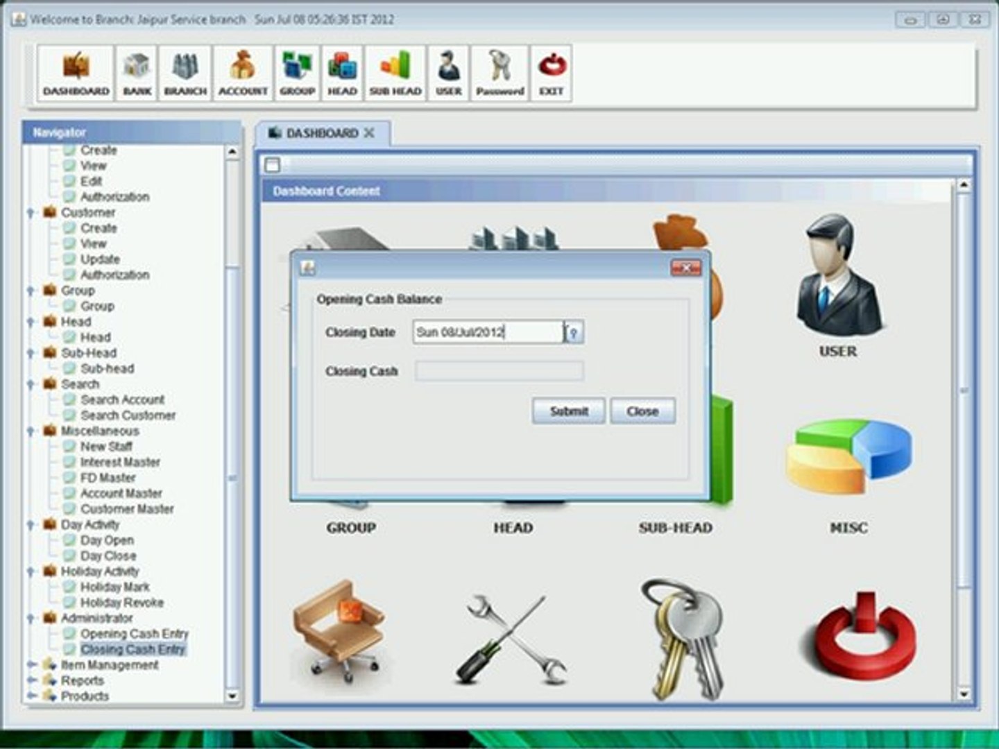 ⁣Bank Software - B R Softech
