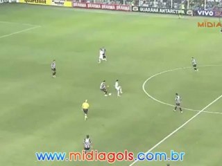 Neymar faz gol de placa - Santos 2 x 2 Atlético-MG