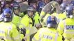 EDL in Walsall - 28 arrests (ITV1 Central coverage)