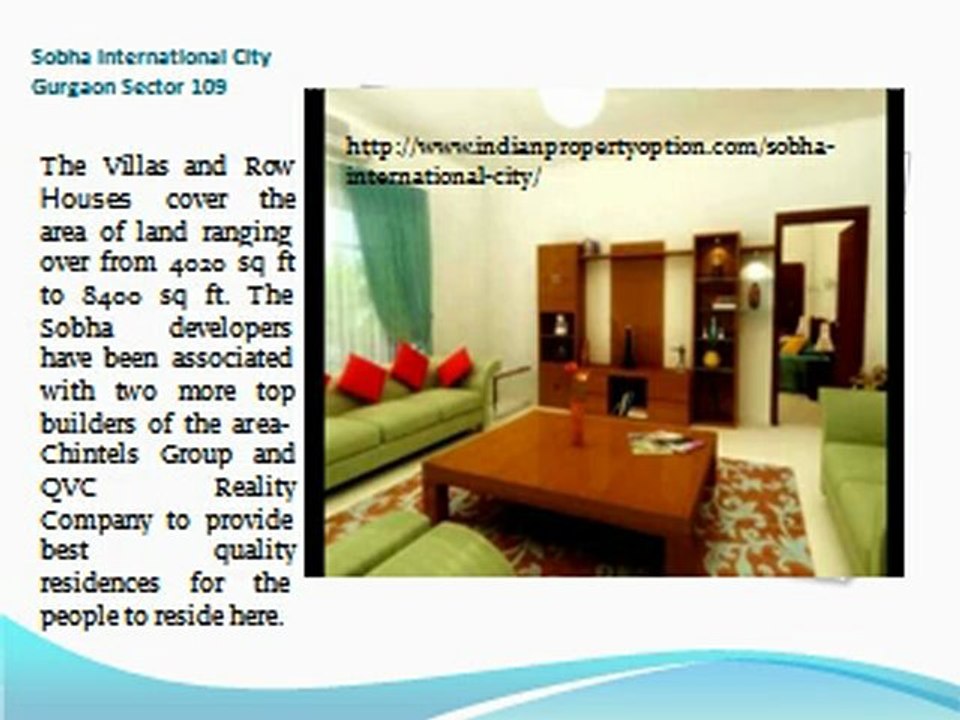 Sobha International City,Call 9650268727