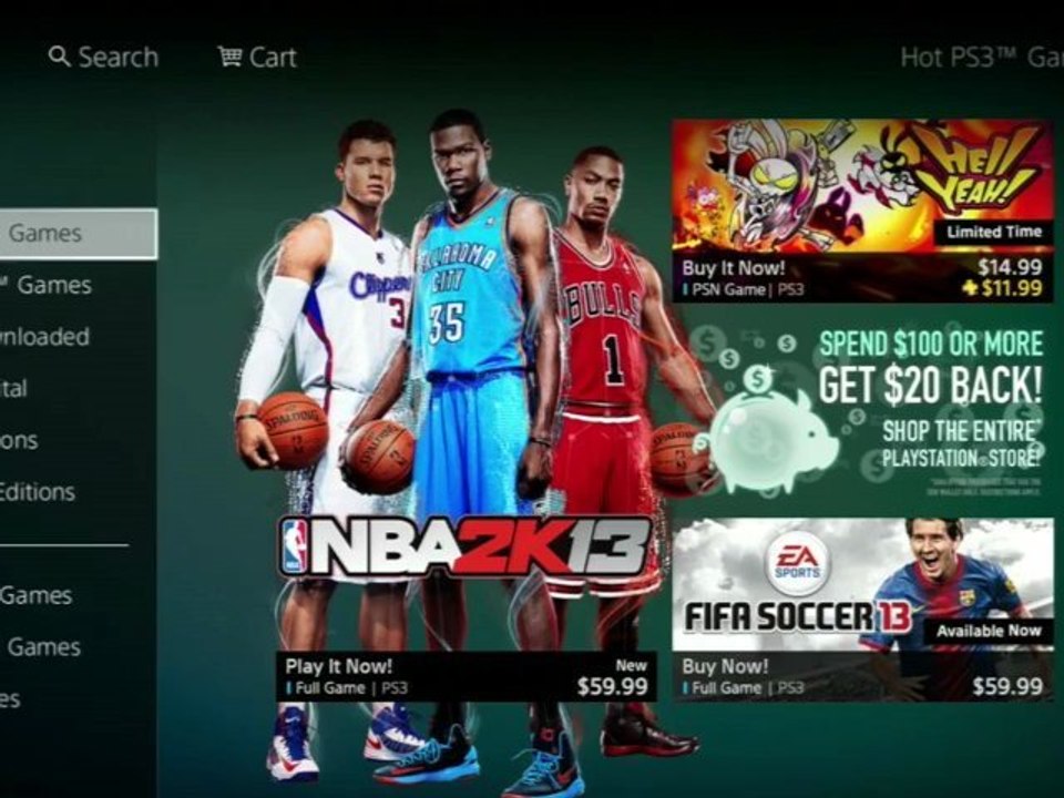 The New PlayStation Store  - Take a Look Inside
