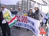 Campania - La protesta dei cacciatori (16.10.12)