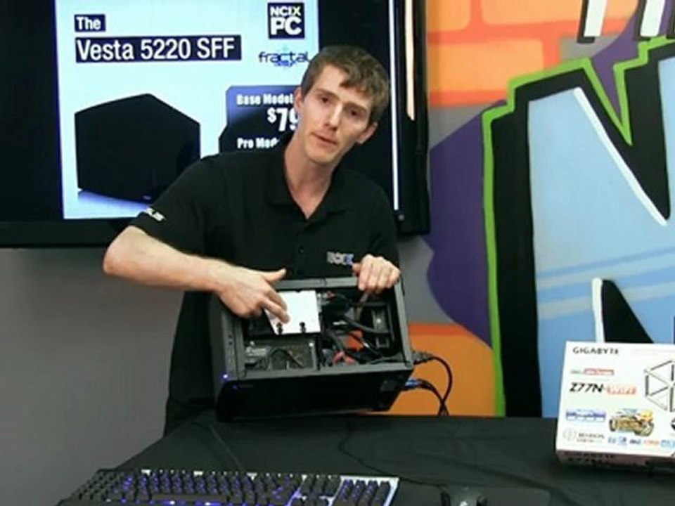 NCIX PC Labs Vesta SFF 5220 Tiny Gaming PC System NCIX Tech Tips