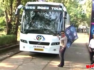 Salman Khan Flags Off Bigg Boss Tour Bus