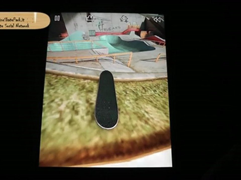True Skate, un Fantastico gioco di Skateboard per iPhone 5 4S 4 e iPad - Gameplay - AVRMagazine.com