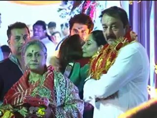 Navrati celebrations at Sanjay Dutts residence