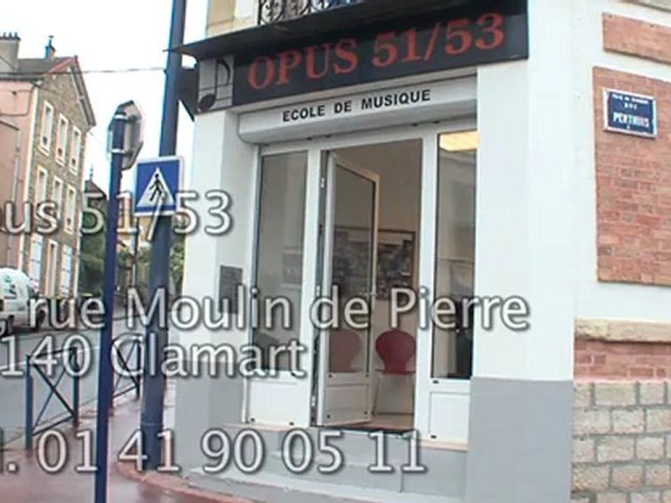 Ecole de Musique - Opus 51/53 - Clamart 92