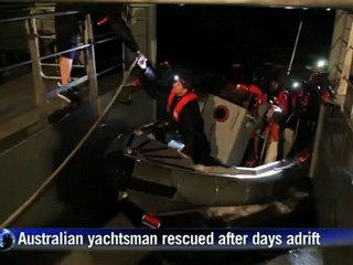 Aussie sailor tells of giant wave that rolled yacht
