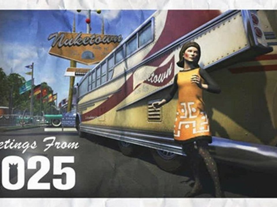 Black Ops 2 - OFFICIAL NUKETOWN 2025 REVEAL! - Official Screenshot ("Nuketown 2025")