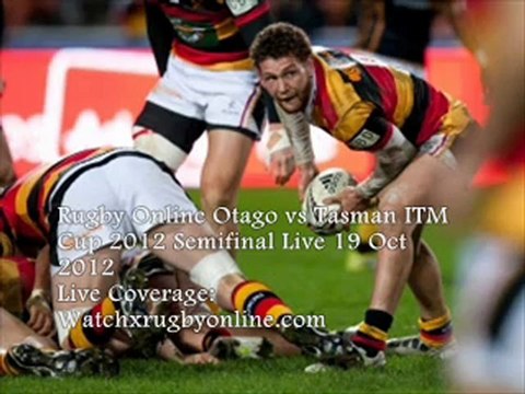 Rugby ITM Cup Semifinal Otago vs Tasman Online Match