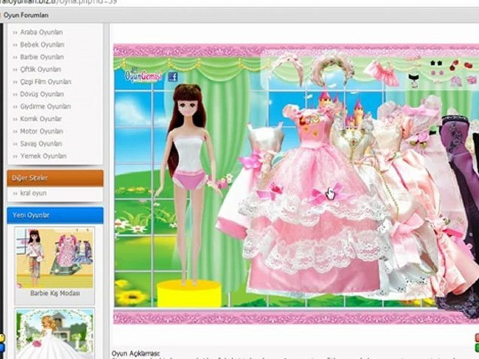 Şirin Prenses Barbie Oyunu