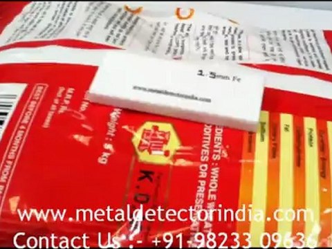 METAL DETECTOR FOR RICE / SUGAR / FLOUR / FOOD / READY TO EAT FOODS