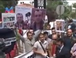 İran'daki Azerbaycan Türkleri, Fars rejimini protesto etti