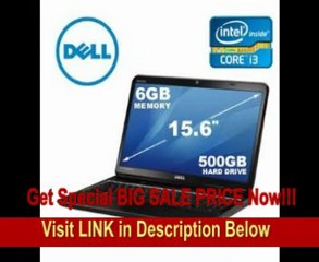 BEST BUY Dell Inspiron 15R Laptop PC with Intel Core i3-2350M 2.3GHz Processor,6GB Memory, 500GB Hard Drive, Built-in Webcam, Bluetooth, USB 3.0, Genuine Windows 7 Home Premium