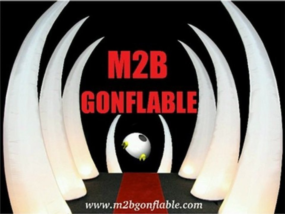 Fabrication Gonflable M2B Gonflable