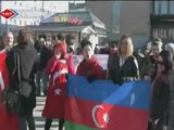 İsveç'te Türk Protestosu