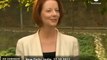 Australian PM Gillard trips up in India - no comment