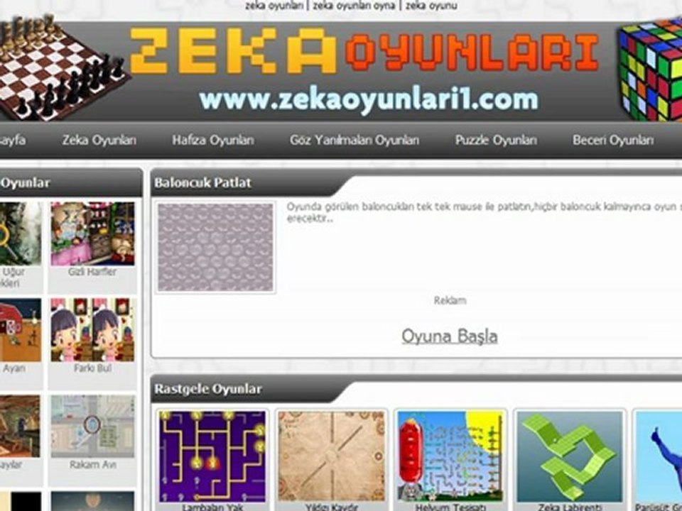 Baloncuk Patlat