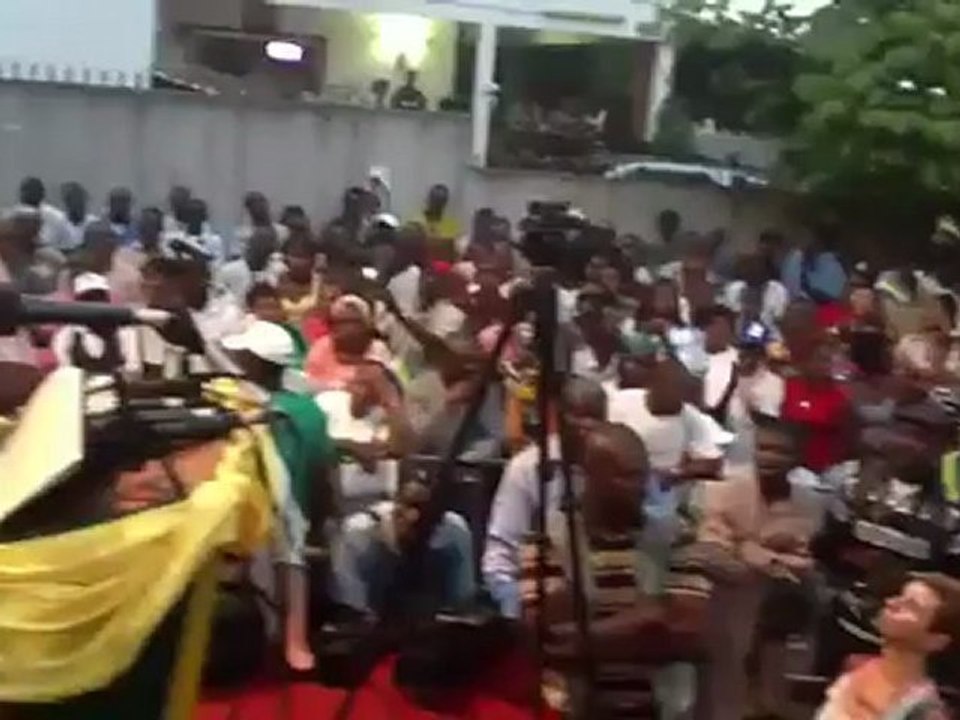 Intervention du Président de l'Union Nationale