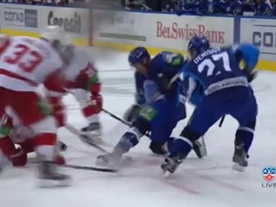 Hockey. 2012.10.17. KHL 2012-13. RS. Dinamo Minsk - Vityaz. [rgfootball.net] 1й