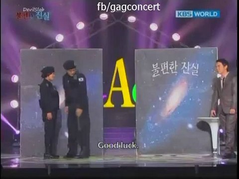 Uncomfortable Truth Gag Concert E663 ( ENGSUB) 28 September 2012@kbsw