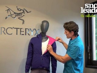 Snowleader présente la veste Arc Teryx Atom LT pour femme