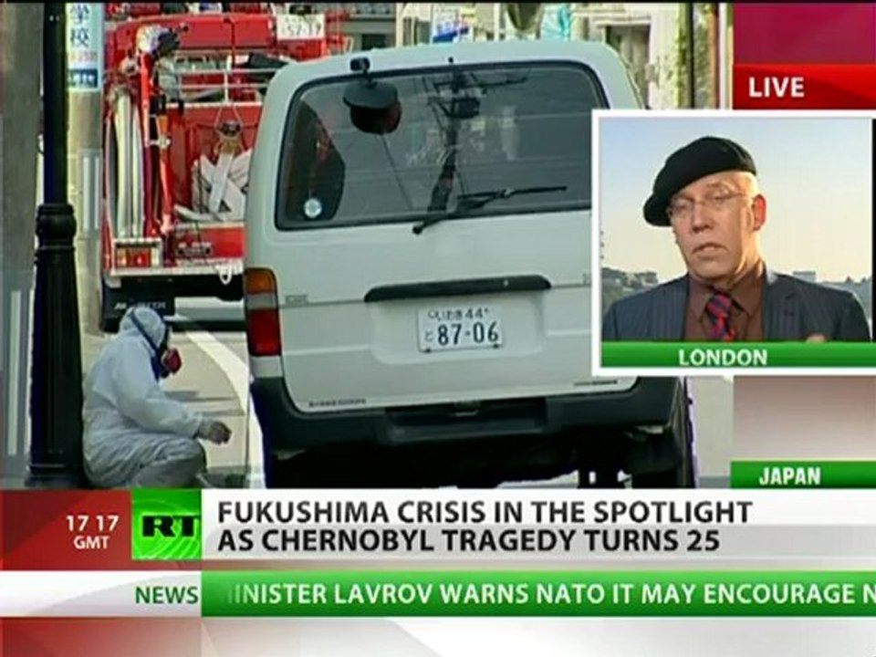 Busby: Can't seal Fukushima like Chernobyl - it all goes into sea