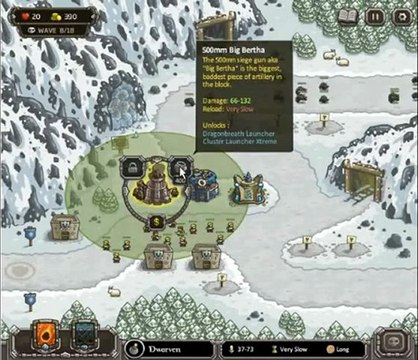 Kingdom Rush Walkthrough - Levels 6-8 - 3 Stars