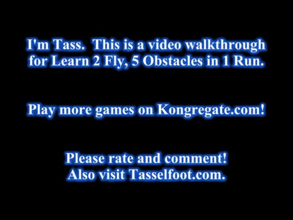 Learn 2 Fly Walkthrough - Story Mode - Destroying 5 Obstacles in 1 Run