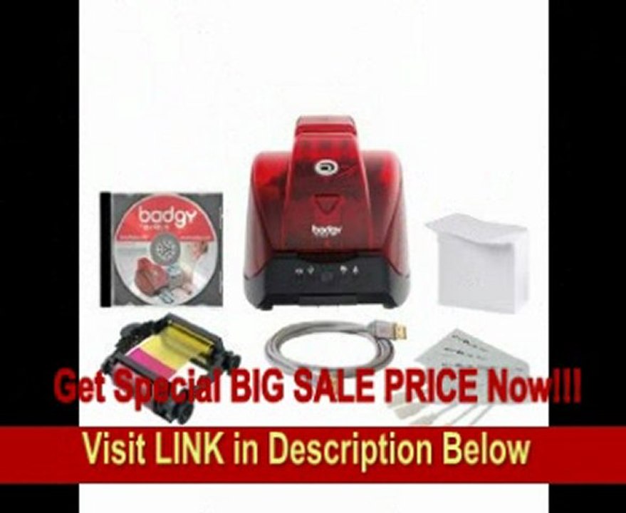 Badgy A Desktop Plastic Card Printer By Evolis