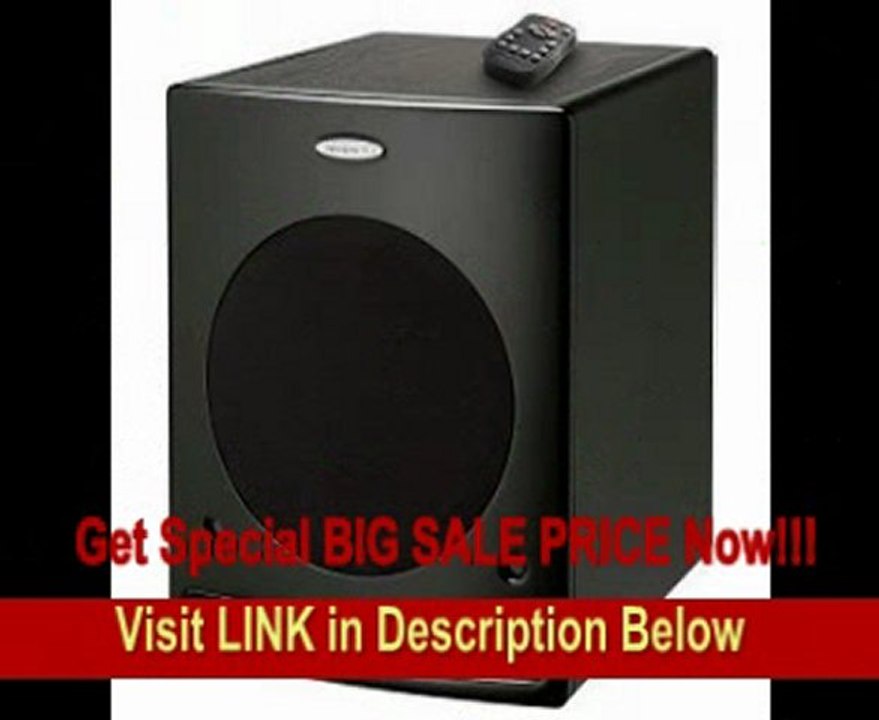 Velodyne DLS4000RB 12-Inch 200-Watt DLS Series Subwoofer with Remote (Black)