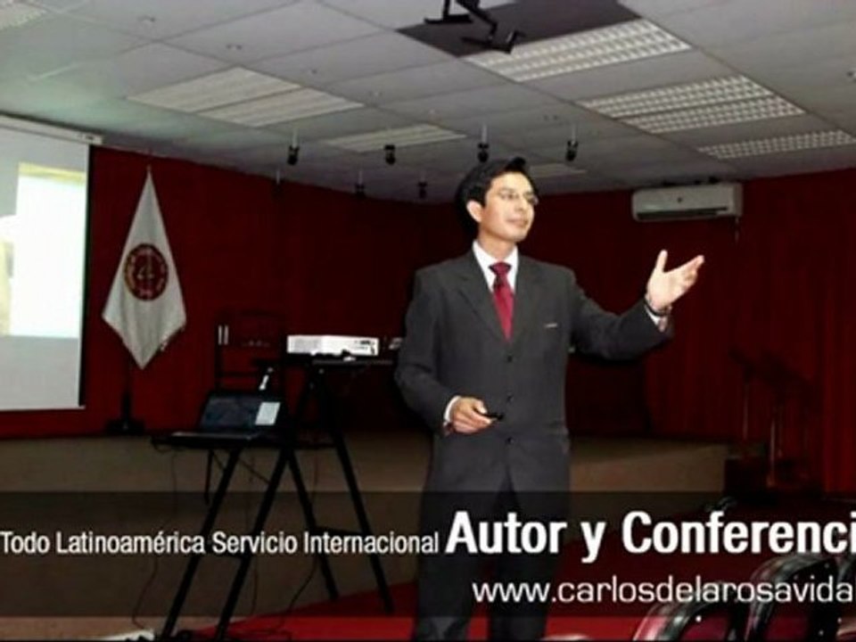 Conferencista Internacional Carlos de la Rosa Vidal