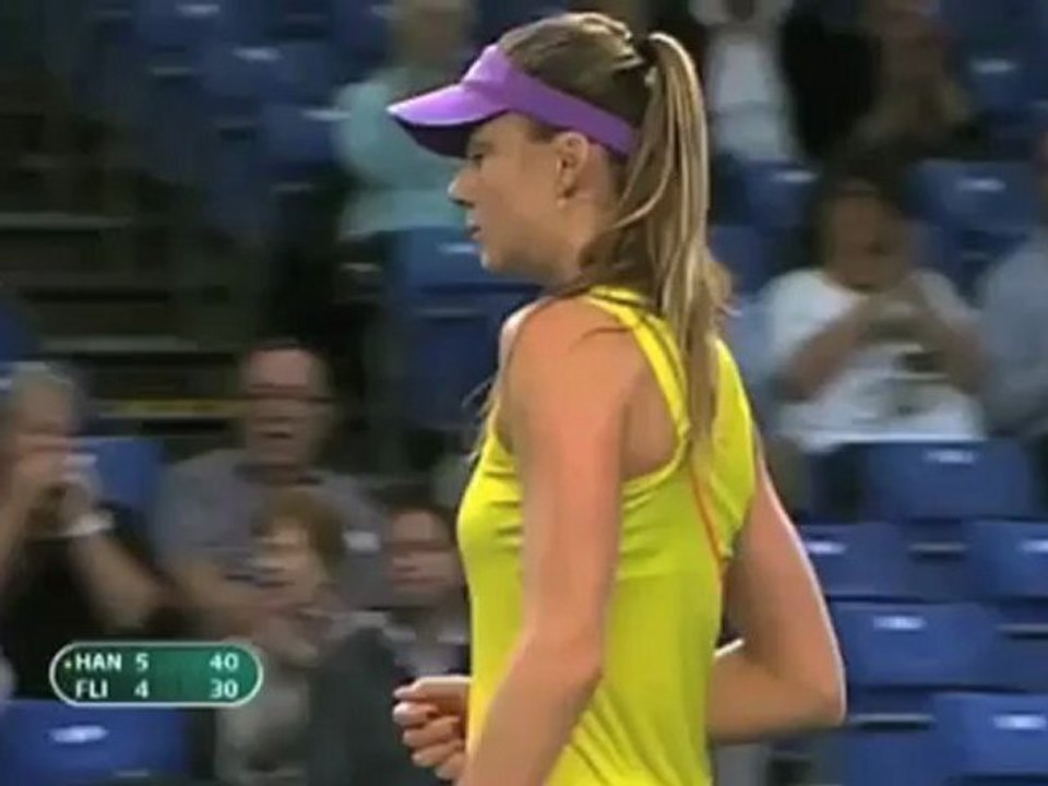 Luxemburg: Hantuchova tut sich schwer gegen Flipkens