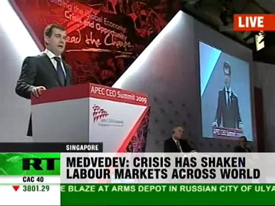 President Medvedev's speech at APEC summit