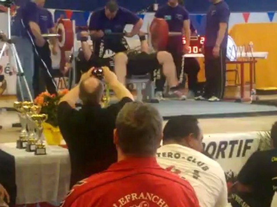 championnat de france 2012 Aurelien Le Jeune 300kg